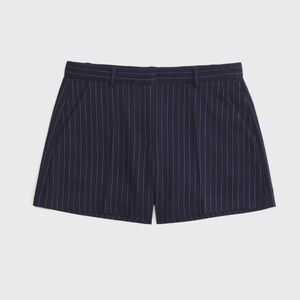 Abercrombie & Fitch Mid Rise Tailored Shorts